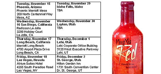 Ningxia Red tourdates